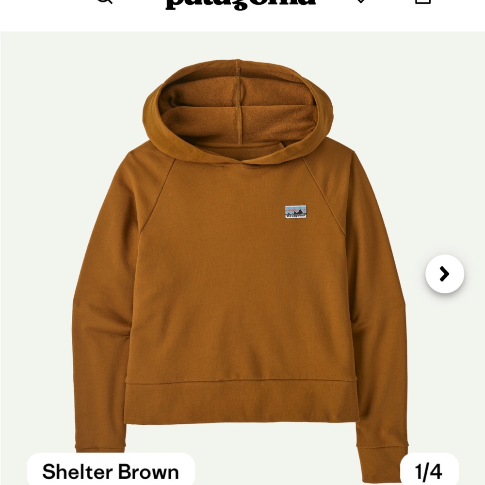 Patagonia Regenerative Organic Cotton Hoody XL